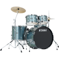Tama Stagestar 5pc Drum Kit w/Hardware and Cymbals - Charcoal Silver