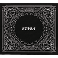 Tama TDR-PA Large Drum Rug - Black / White Paisley(180x200cm)