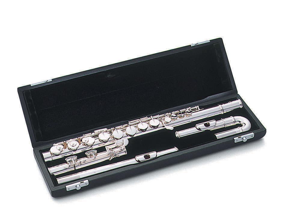 Pearl Student Flute P505EUS with Curved Head Joint Package (P-505EUS)