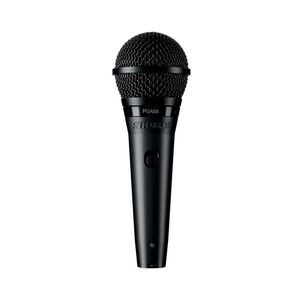 Shure PGA58XLR Dynamic Microphone w/XLR Cable