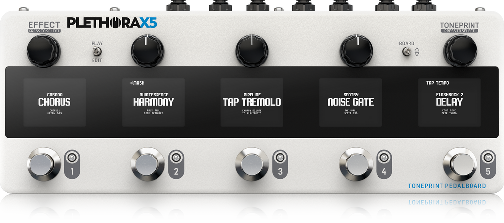 TC Electronic Plethora X5 Multi-Effect Pedal w/TonePrint
