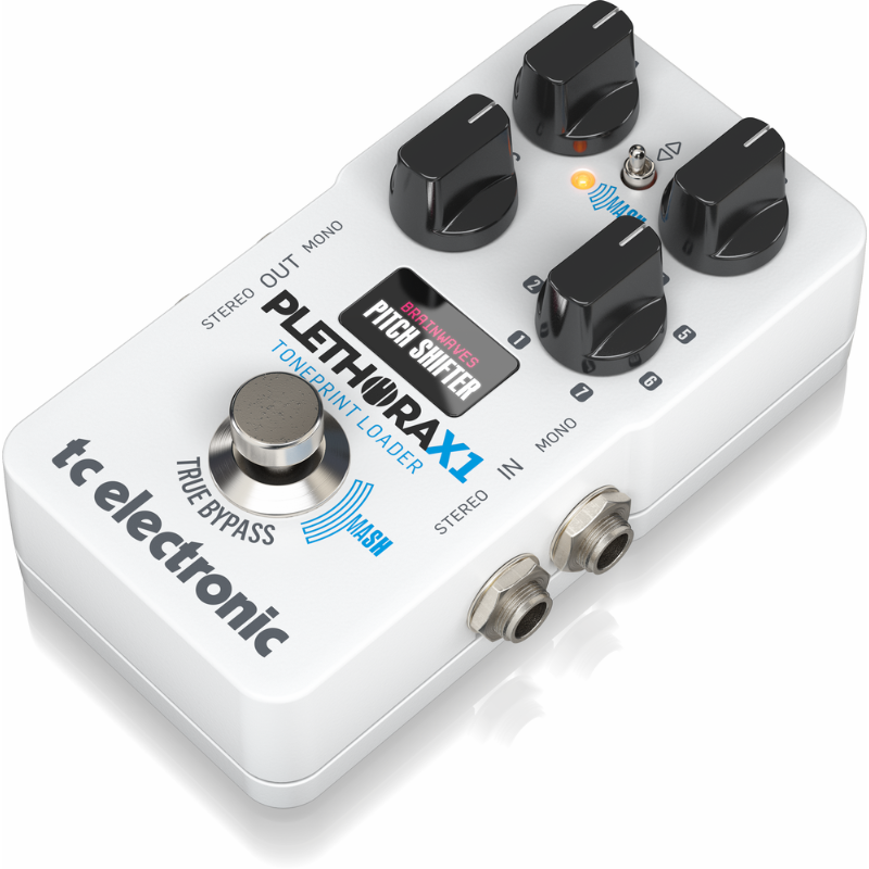 TC Electronic PLETHORA X1 TonePrint Multi-Effect Pedal - White