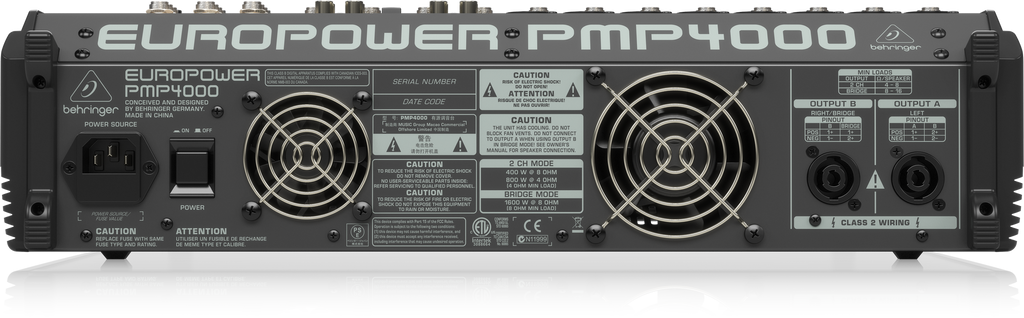 Behringer EuroPower PMP4000 Powered Mixer