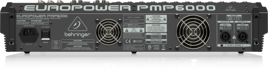 Behringer EuroPower PMP6000 Powered Mixer
