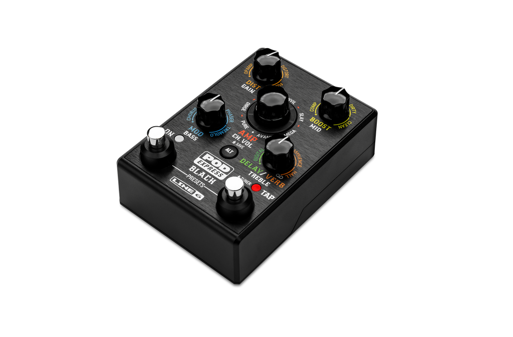 Line 6 POD Express BLACK Hi-Gain Multi-Effects Pedal