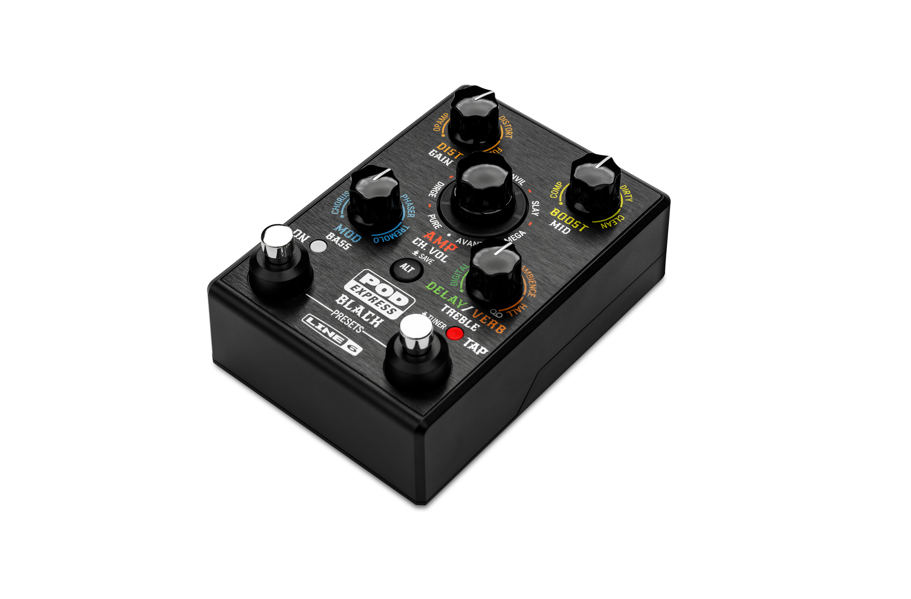 Line 6 POD Express BLACK Hi-Gain Multi-Effects Pedal
