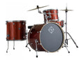 Dixon Spark 4pc 18" Drum Kit w/Hardware and Cymbals - Champagne Sparkle