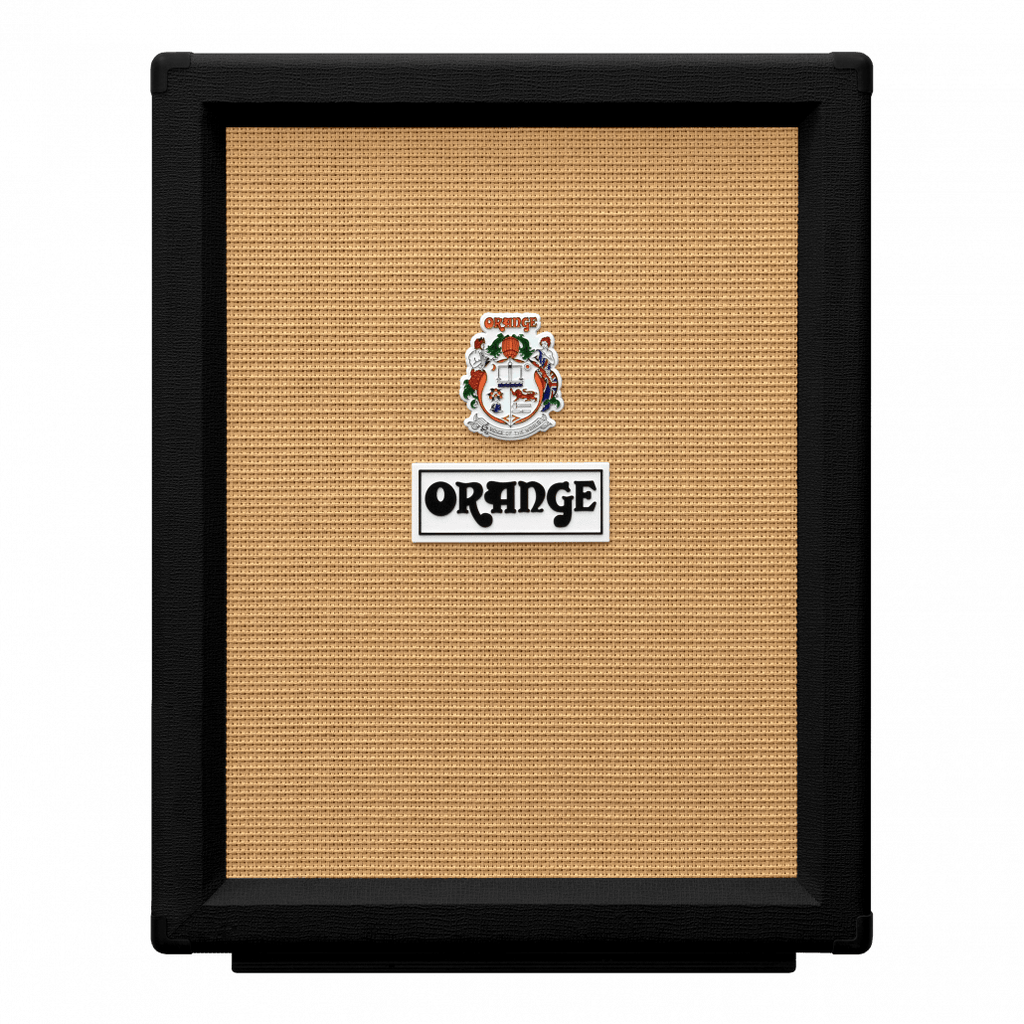 Orange PPC212V BK Vertical 2x12" Speaker Cab - Black