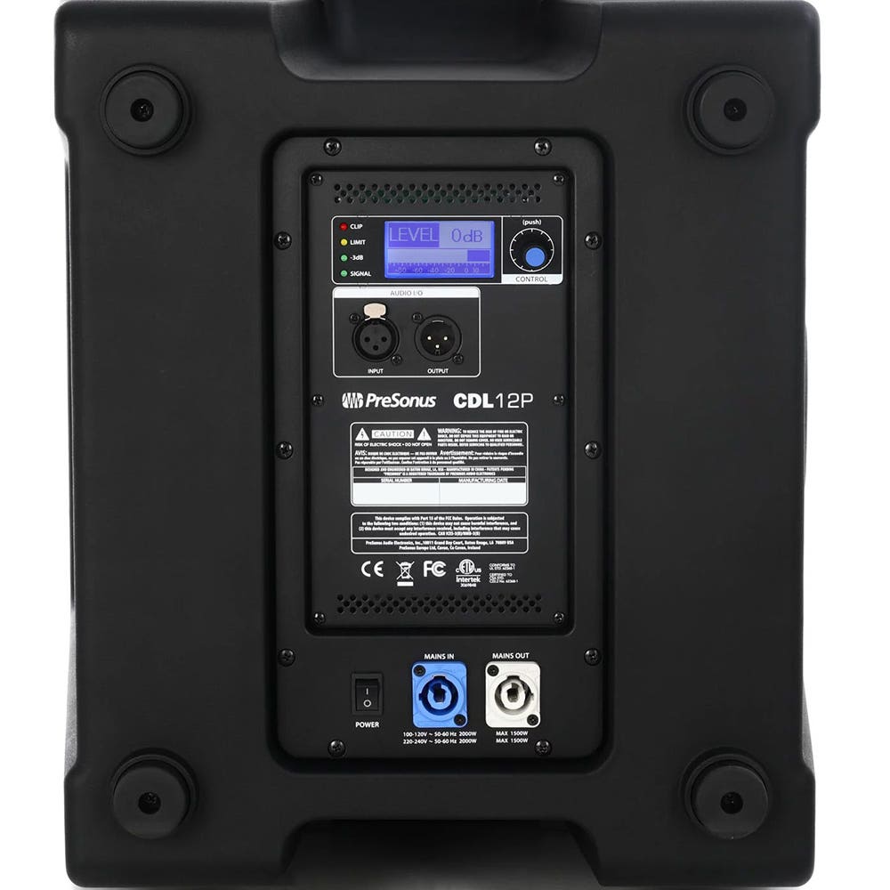 PreSonus CDL12P 1000W Active Point Source / Line Array Speaker