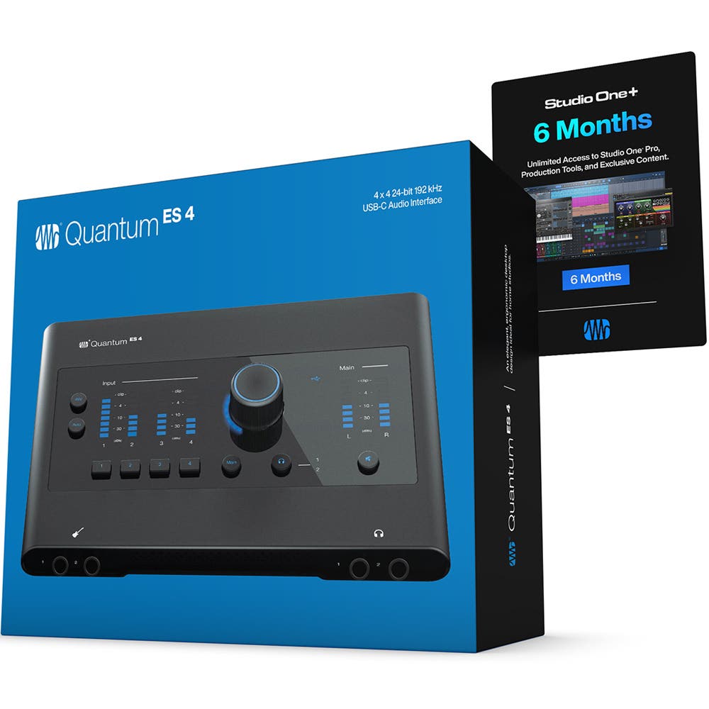 PreSonus QUANTUM ES4 Desktop Audio Interface - One Only