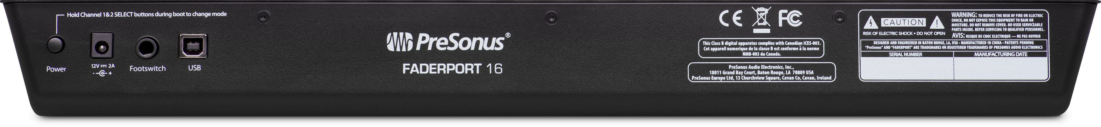 Presonus Faderport 16 DAW / Mix Production Controller