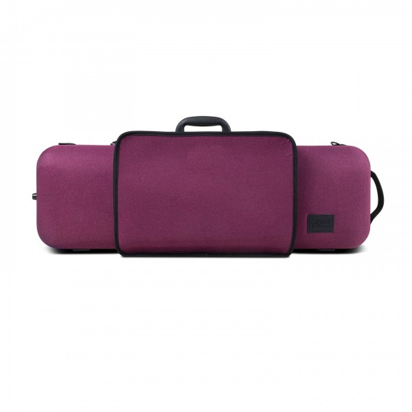 Gewa Bio-A Oblong Violin Case w/Sheet Music Pocket - Violet