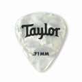 Taylor Celluloid 351 White Pearl 0.71 Guitar Picks - 12pk