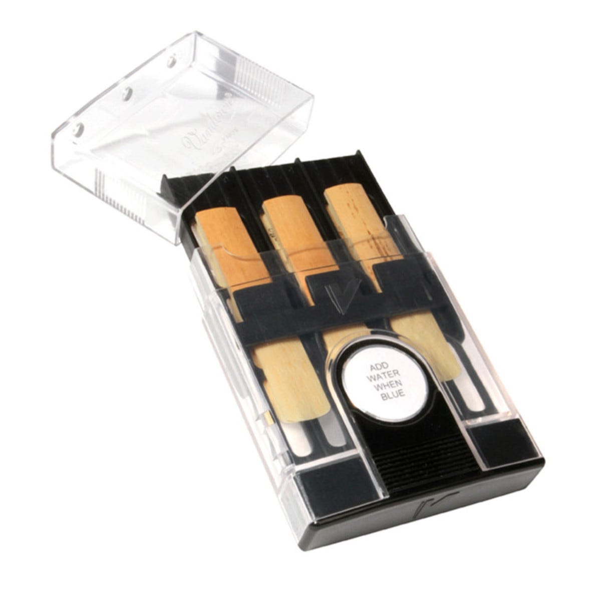 Vandoren HRC10 Hygro Reed Case suits Bb/Eb Clar or Sop/Alto Sax -  Holds 6 reeds -