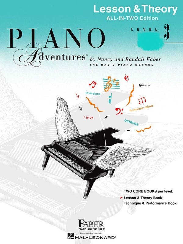 Piano Adventures All In Two 3 Lesson Theory