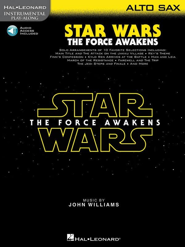 Star Wars Force Awakens Asax Bk/Ola