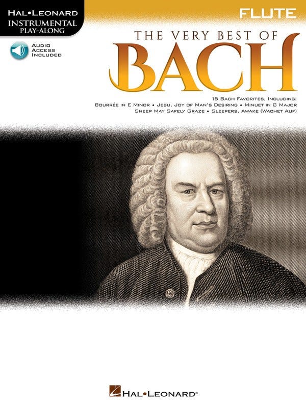 Very Best Of Bach For Trumpet Bk/Ola