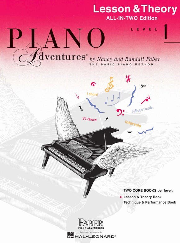 Piano Adventures All In Two Lvl 1 Lesson Theory