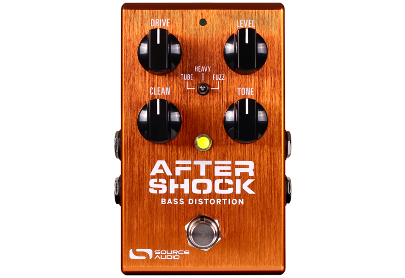 Source Audio Aftershock Bass Overdrive/Distortion Pedal