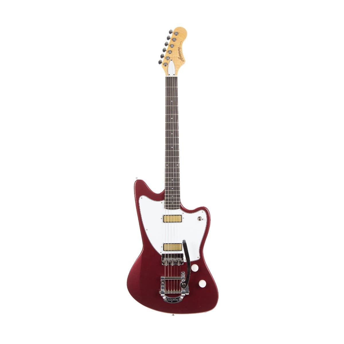 Harmony Silhouette w/Bigsby Electric Guitar w/MONO Bag - Burgundy