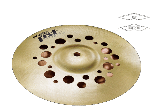Paiste 10" / 8" PSTX Swiss Splash Stack