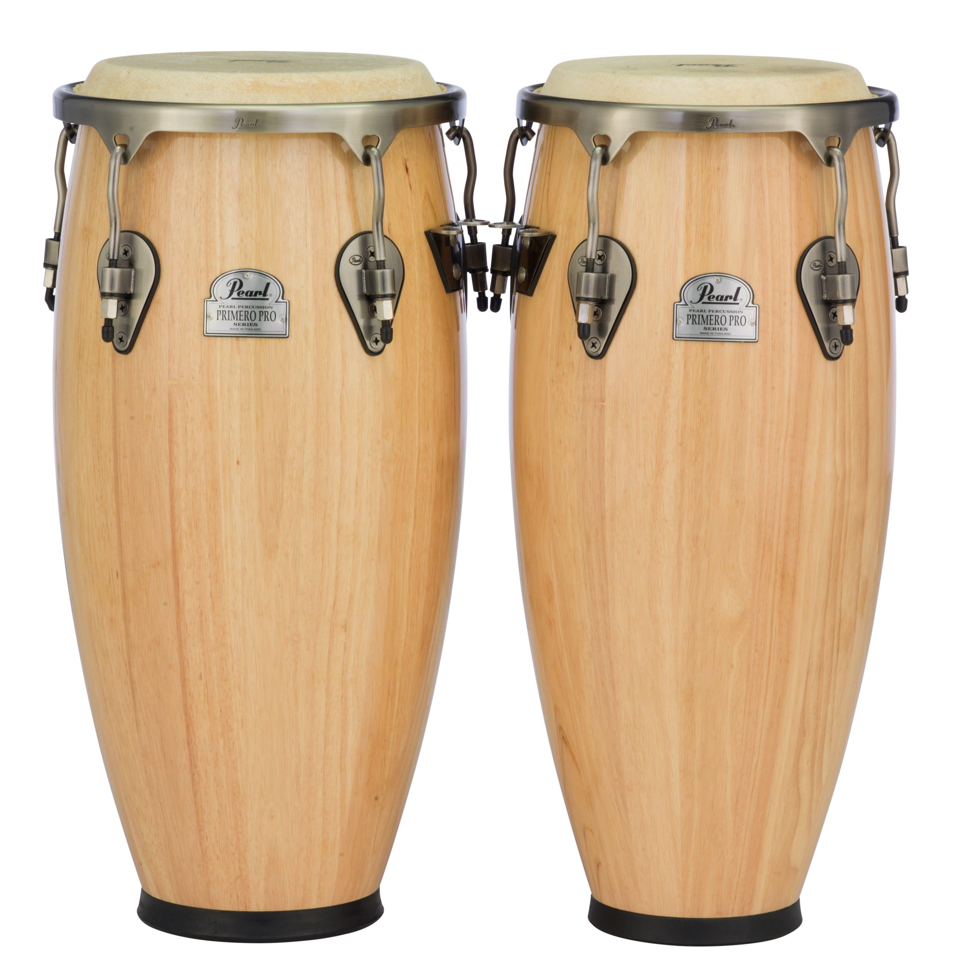 Pearl Percussion Primero Pro 10" + 11" Conga Set - Natural Wood