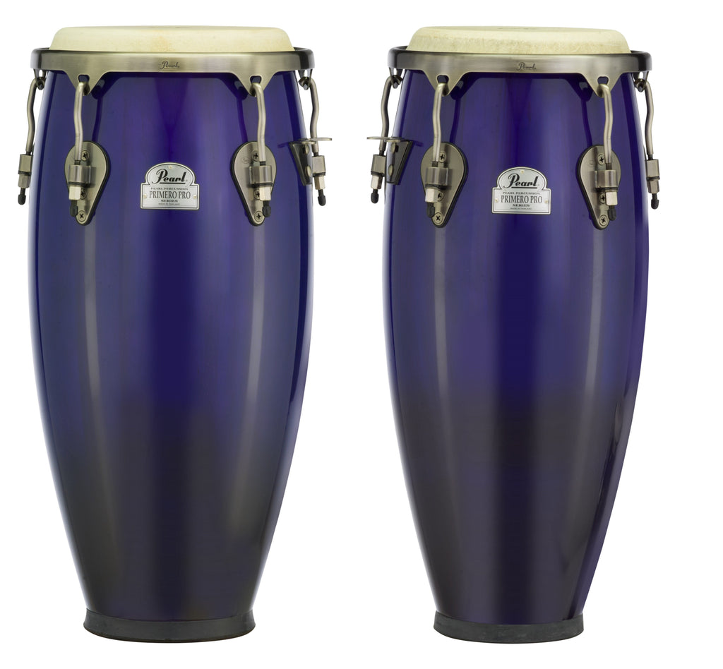 Pearl Percussion Primero Pro 10" + 11" Conga Set - Midnight Fade
