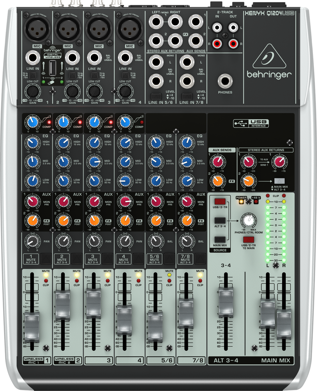 Behringer XENYX Q1204USB mixer