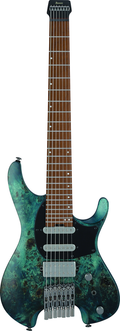Ibanez Q547PB Q-Series 7 String Electric Guitar - Cosmic Blue Low Gloss
