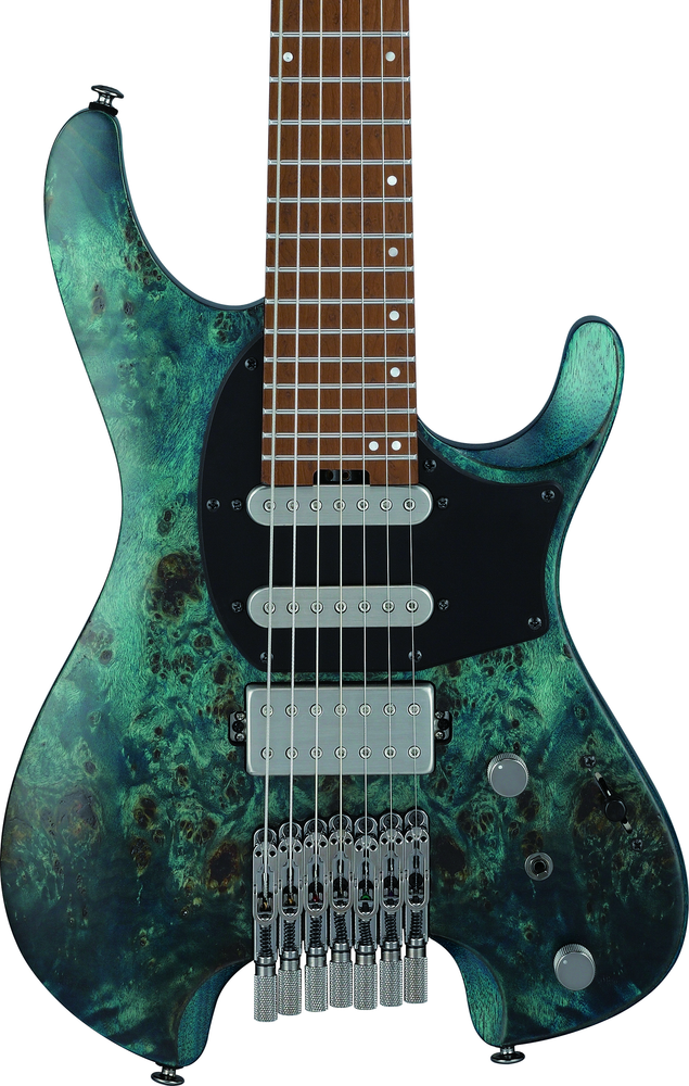 Ibanez Q547PB Q-Series 7 String Electric Guitar - Cosmic Blue Low Gloss