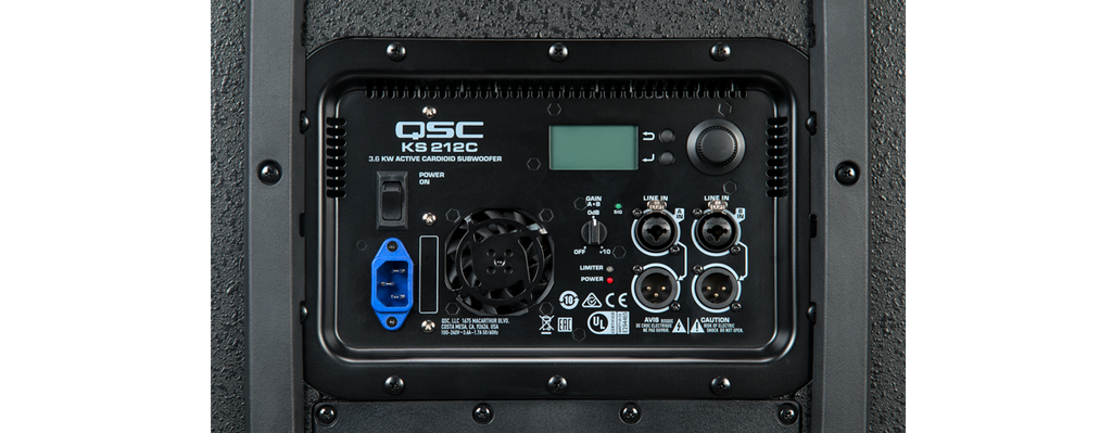 QSC KS212C Powered Dual 12" Subwoofer