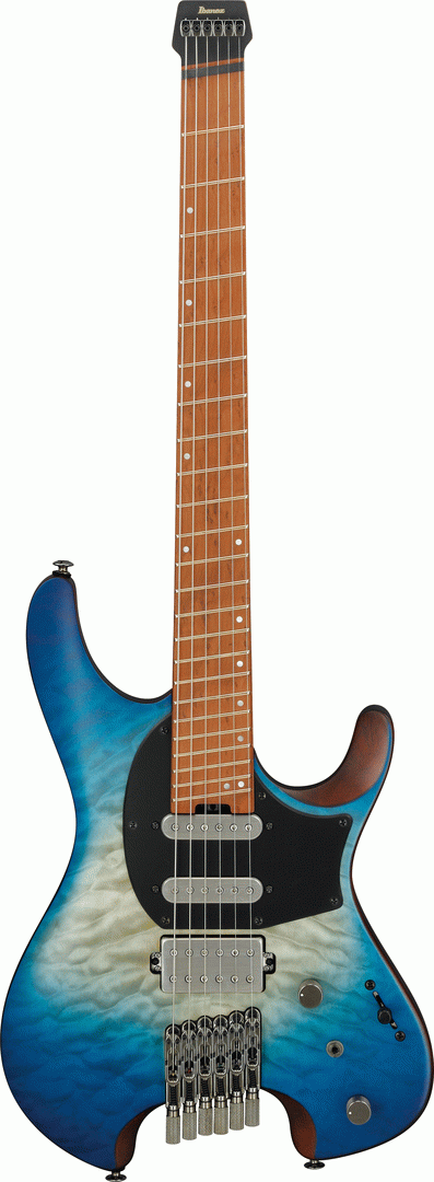 Ibanez Q-Series QX54QM Premium Electric Guitar w/Bag - Blue Sphere Burst Matte