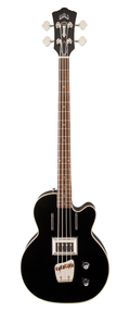 Guild M85 Semi-Chambered Singlecut Bass w/Case - Black - One Only