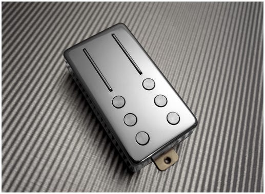 Railhammer Alnico Grande Pickup - Bridge - Chrome