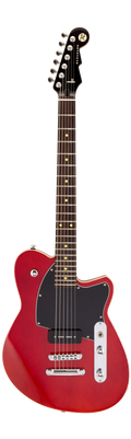 Reverend Charger Jr. Electric Guitar - Transparent Red