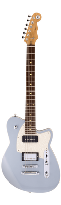 Reverend Double Agent OG - Metallic Silver Freeze PF