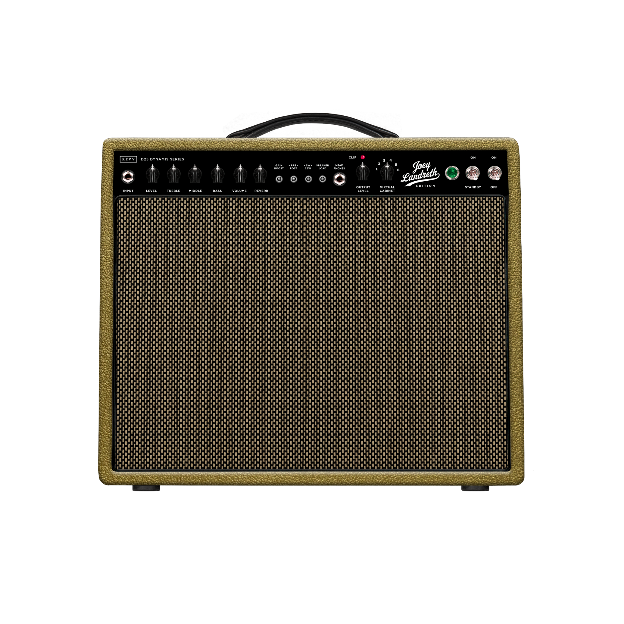 Revv Amplification Joey Landreth Edition D25 1x12 Combo - Gold