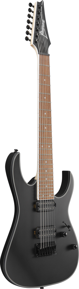 Ibanez RG7421EXBKF 7 String Electric Guitar - Black Flat