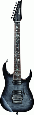 Ibanez RG8527 J-Custom Electric Guitar w/ Case - Black Rutile