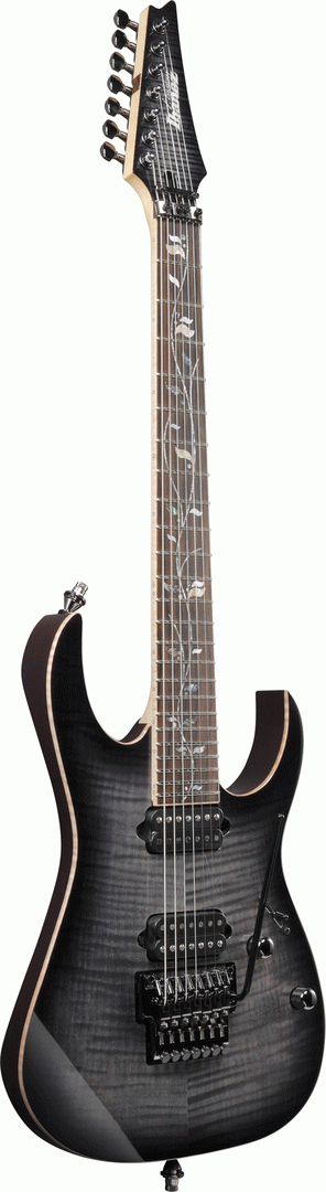 Ibanez RG8527 J-Custom Electric Guitar w/ Case - Black Rutile
