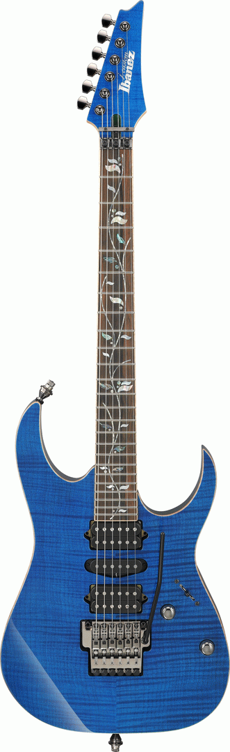 Ibanez RG8570 J-Custom Electric Guitar w/ Case - Royal Blue Sapphire