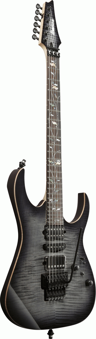 Ibanez RG8870 J-Custom Electric Guitar w/ Case - Black Rutile