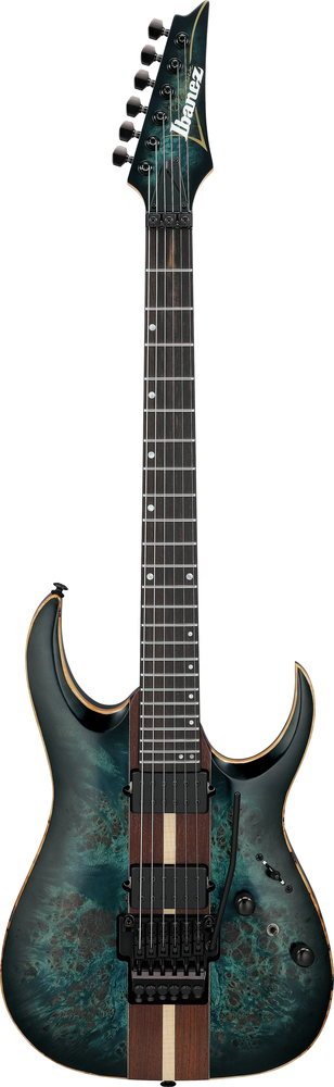 Ibanez RGA20P1PB Electric Guitar w/Bag - Cosmic Blue Burst Low Gloss