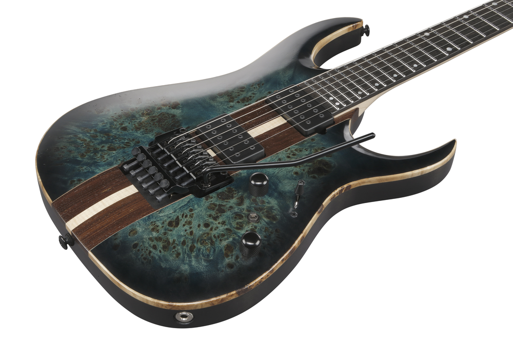 Ibanez RGA20P1PB Electric Guitar w/Bag - Cosmic Blue Burst Low Gloss