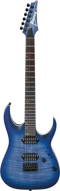 Ibanez RGA42FM BLF Archtop Electric Guitar - Blue Lagoon Burst Flat
