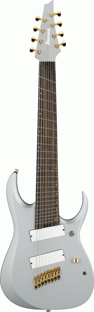 Ibanez RGDMS8 8 String Electric Guitar - Classic Silver Matte