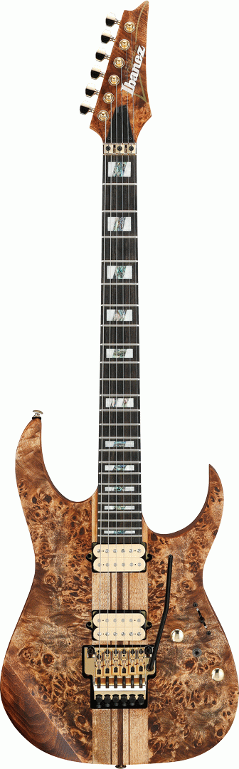 Ibanez RGT1220PB ABS Premium Electric Guitar w/Bag - Antique Brown Stained Flat