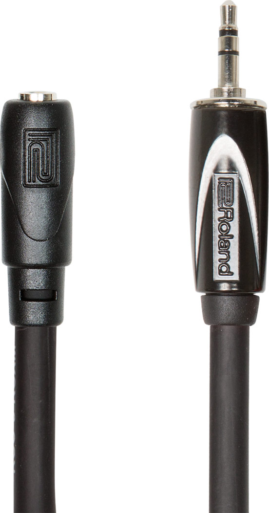 Roland RHC-25-3535 Headphone Extension Cable Mini 3.5mm Jack / Socket - 25ft