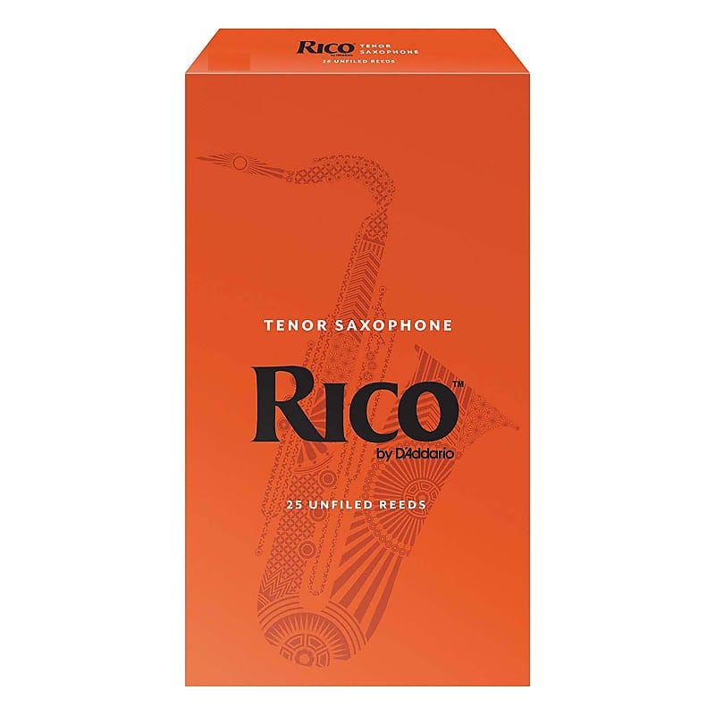 Rico Tenor Sax Reeds - Box of 25 - Strength 1.5
