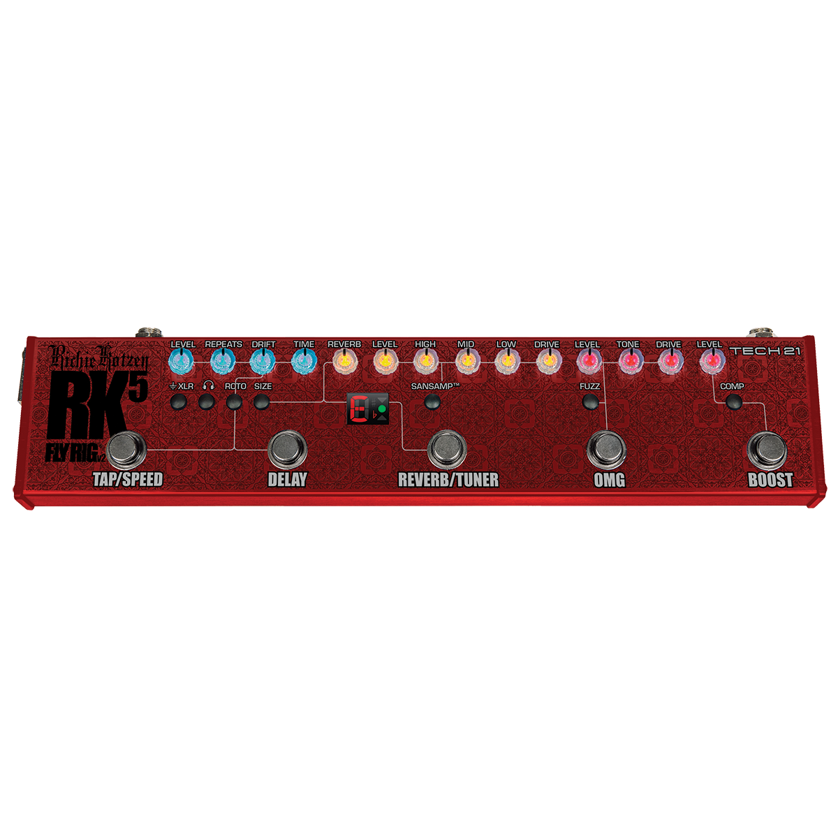 Tech 21 SansAmp Ritchie Kotzen RK5 Guitar Pedal/Preamp v2
